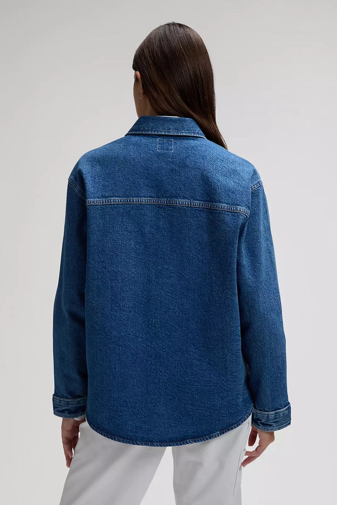 Workwear Relaxed Utility Overshirt - Sticking Point - Frontiers Woman