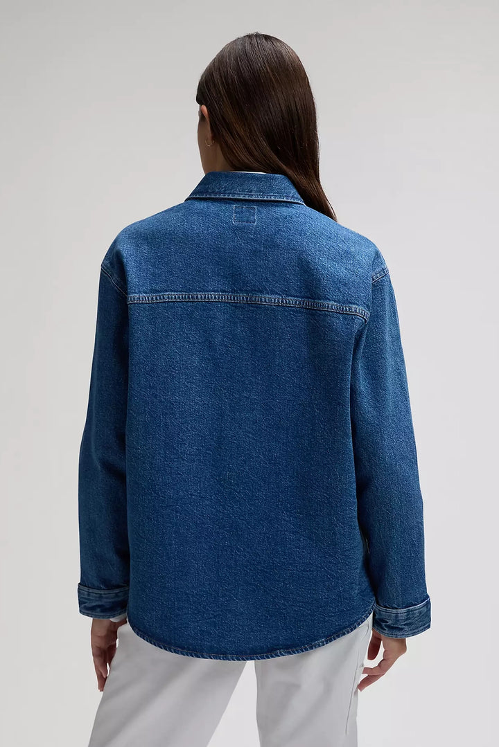 Workwear Relaxed Utility Overshirt - Sticking Point - Frontiers Woman