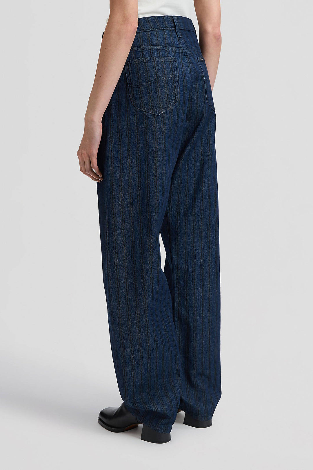 Denim Balloon Trousers - Hickory Rinse