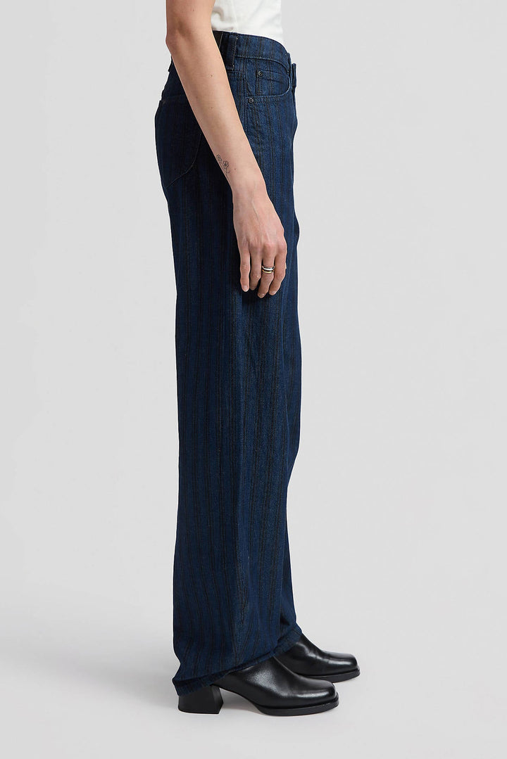 Denim Balloon Trousers - Hickory Rinse