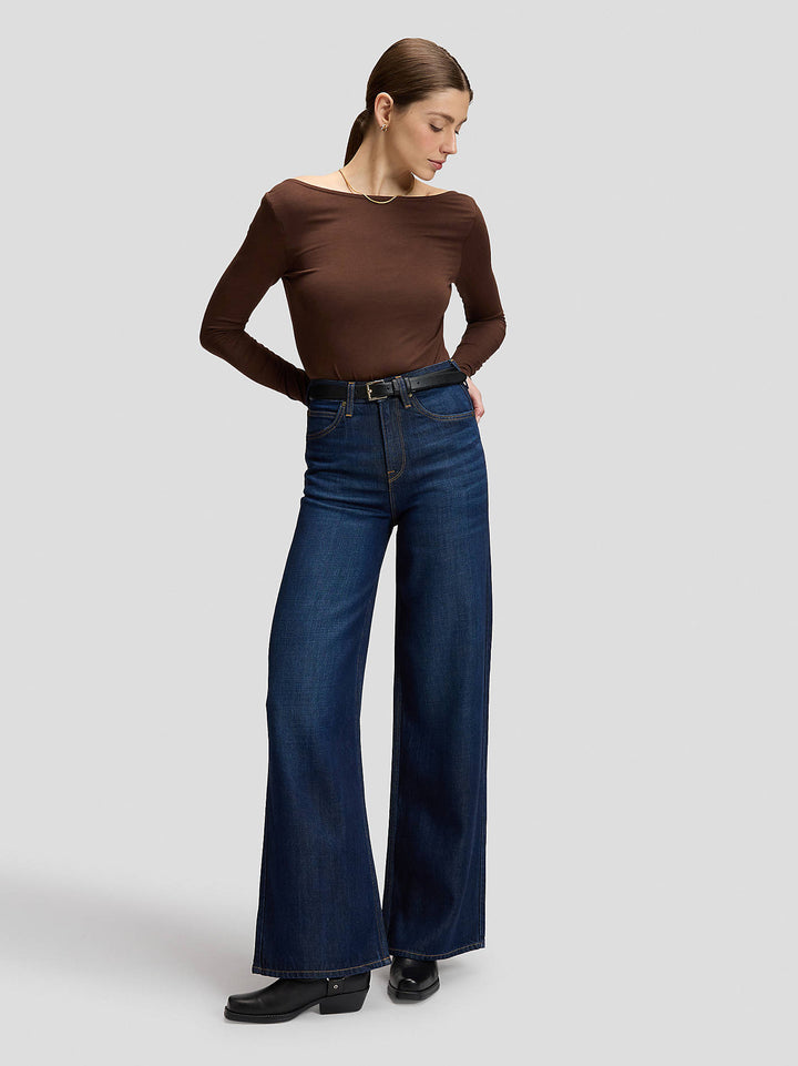 Stella Wide Leg - Dark Navy