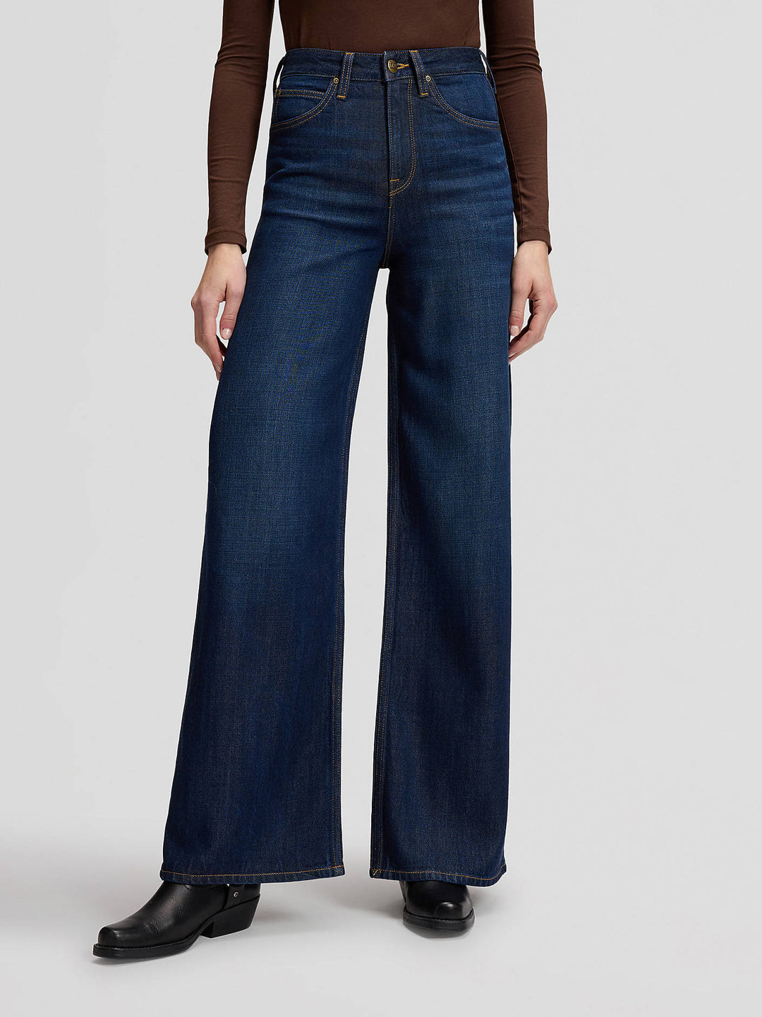 Stella Wide Leg - Dark Navy