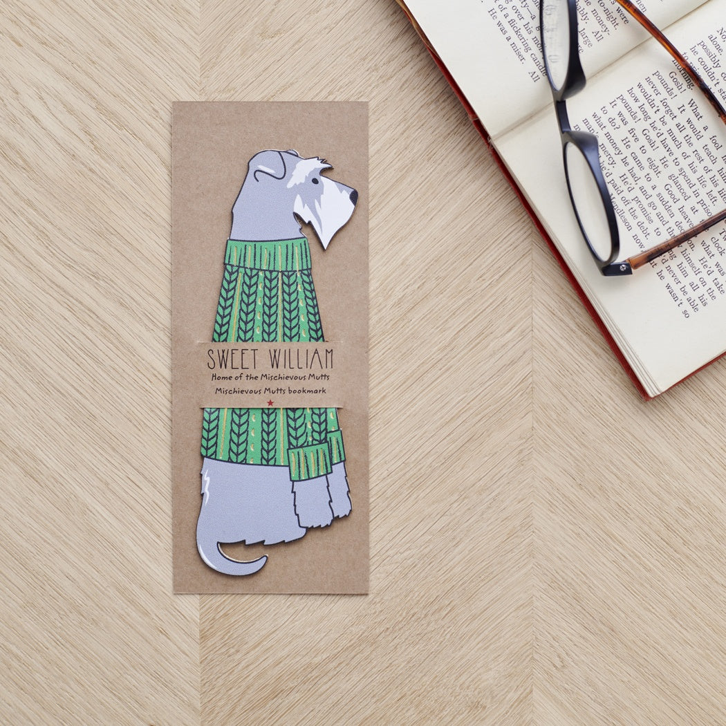Bookmark - Schnauzer (Grey)