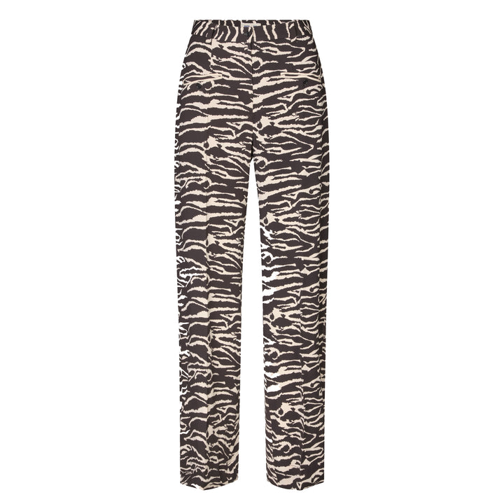 Naima Trousers - Black Whisper Zebra