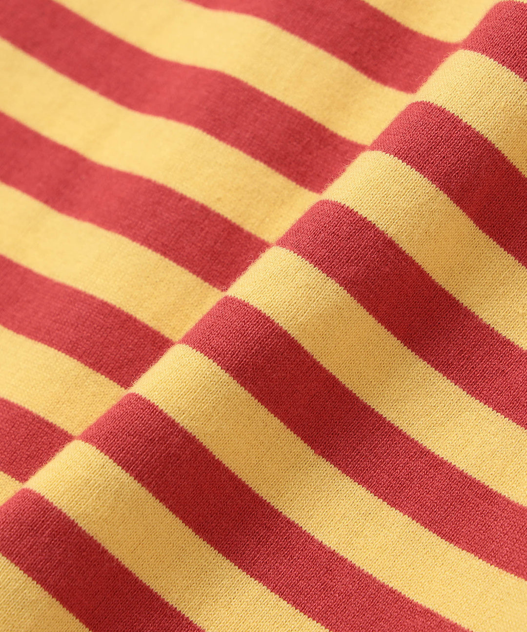 Striped Binder Short Sleeve T-Shirt - Yellow - Frontiers Woman