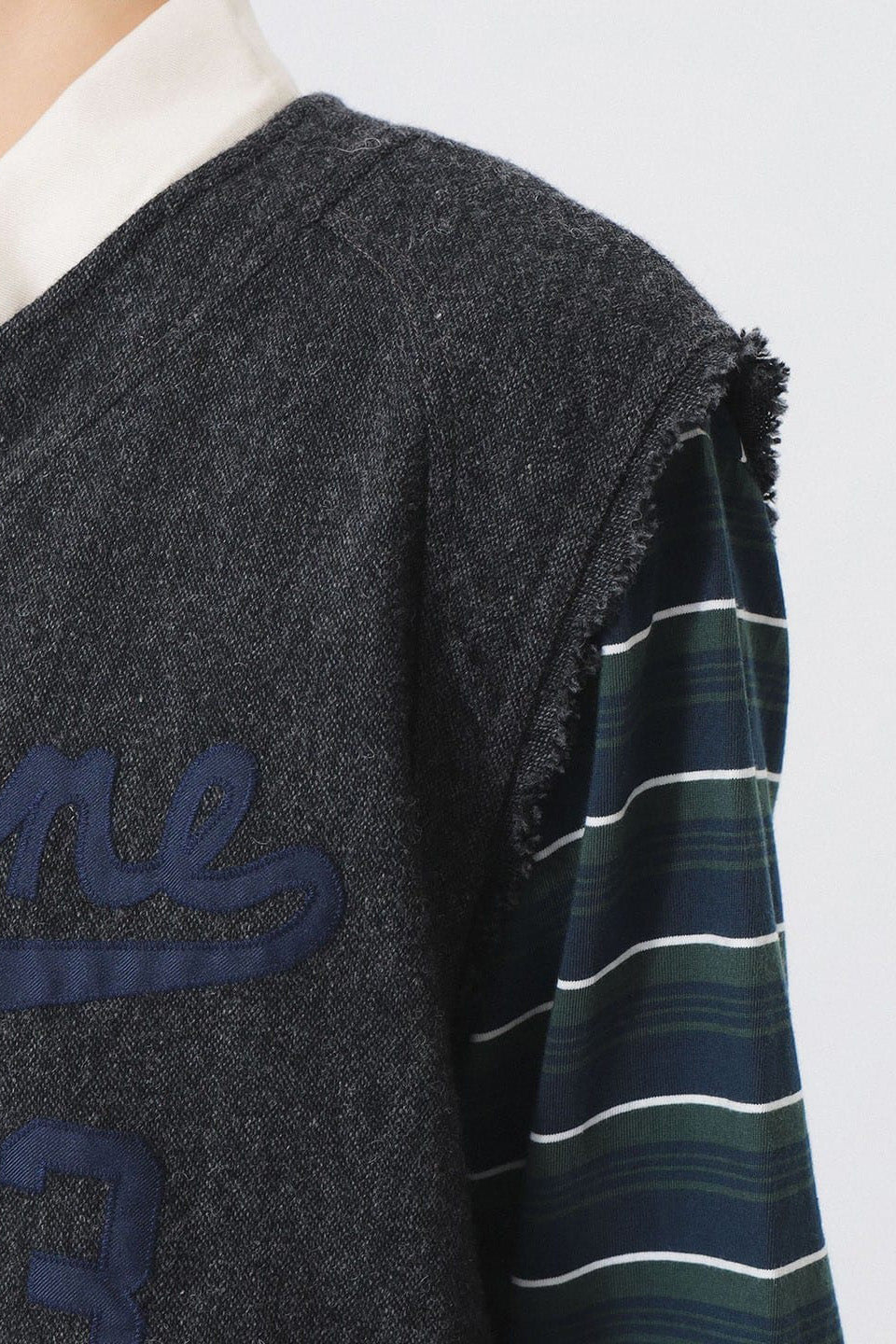 Baseball Vest - Charcoal