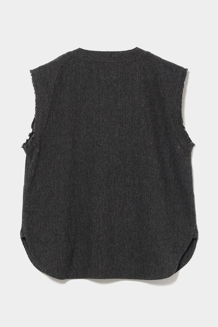 Baseball Vest - Charcoal