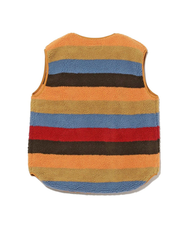 Boy Jacquard Boa Pullover Vest - Multi