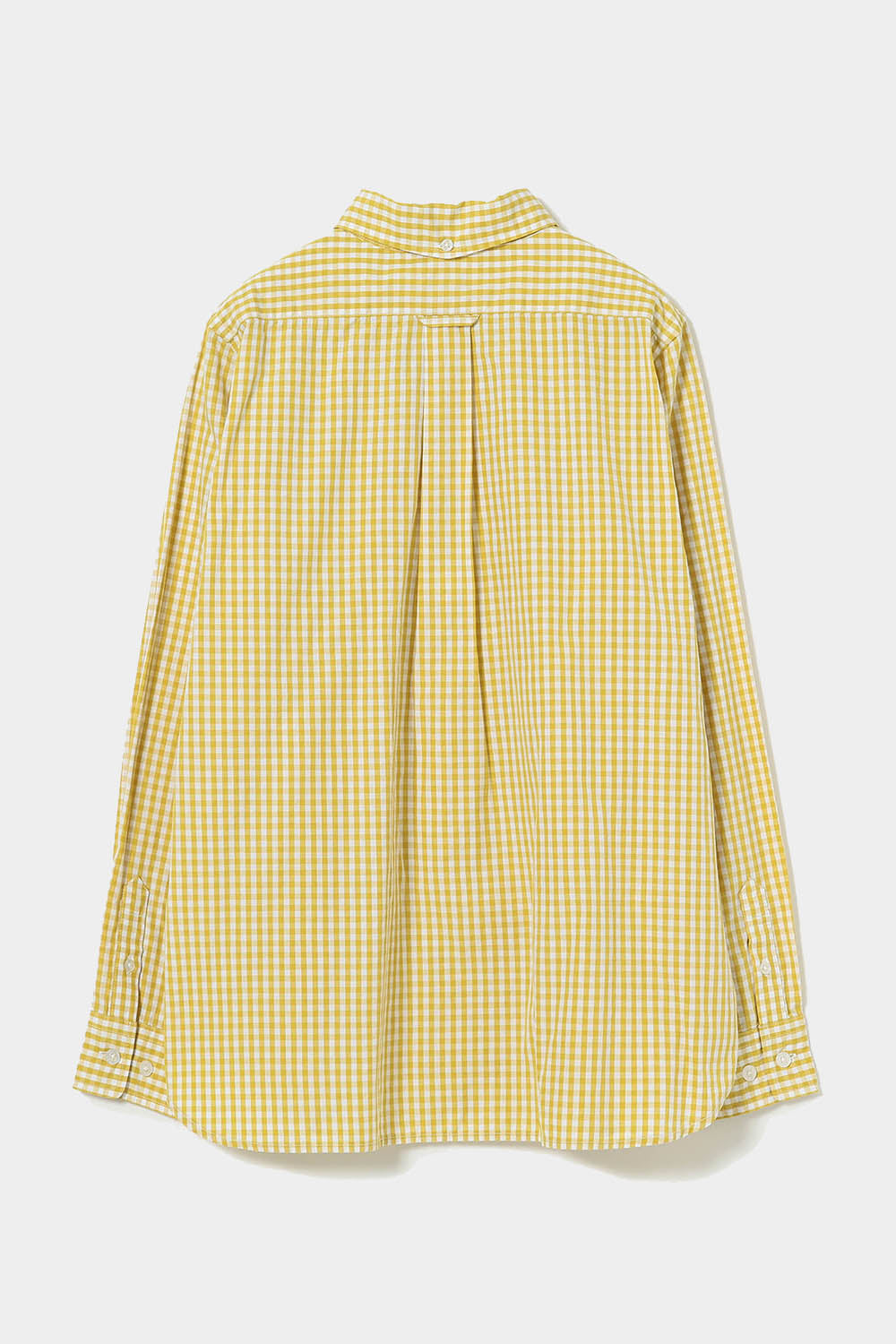Gingham Check B.D Shirt - Yellow