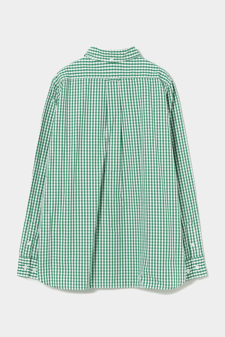 Gingham Check B.D Shirt - Green