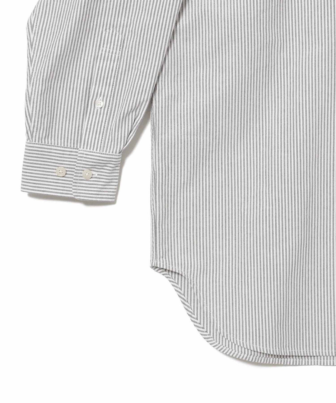 Beams Boy Big BD Shirt - Brown Stripe