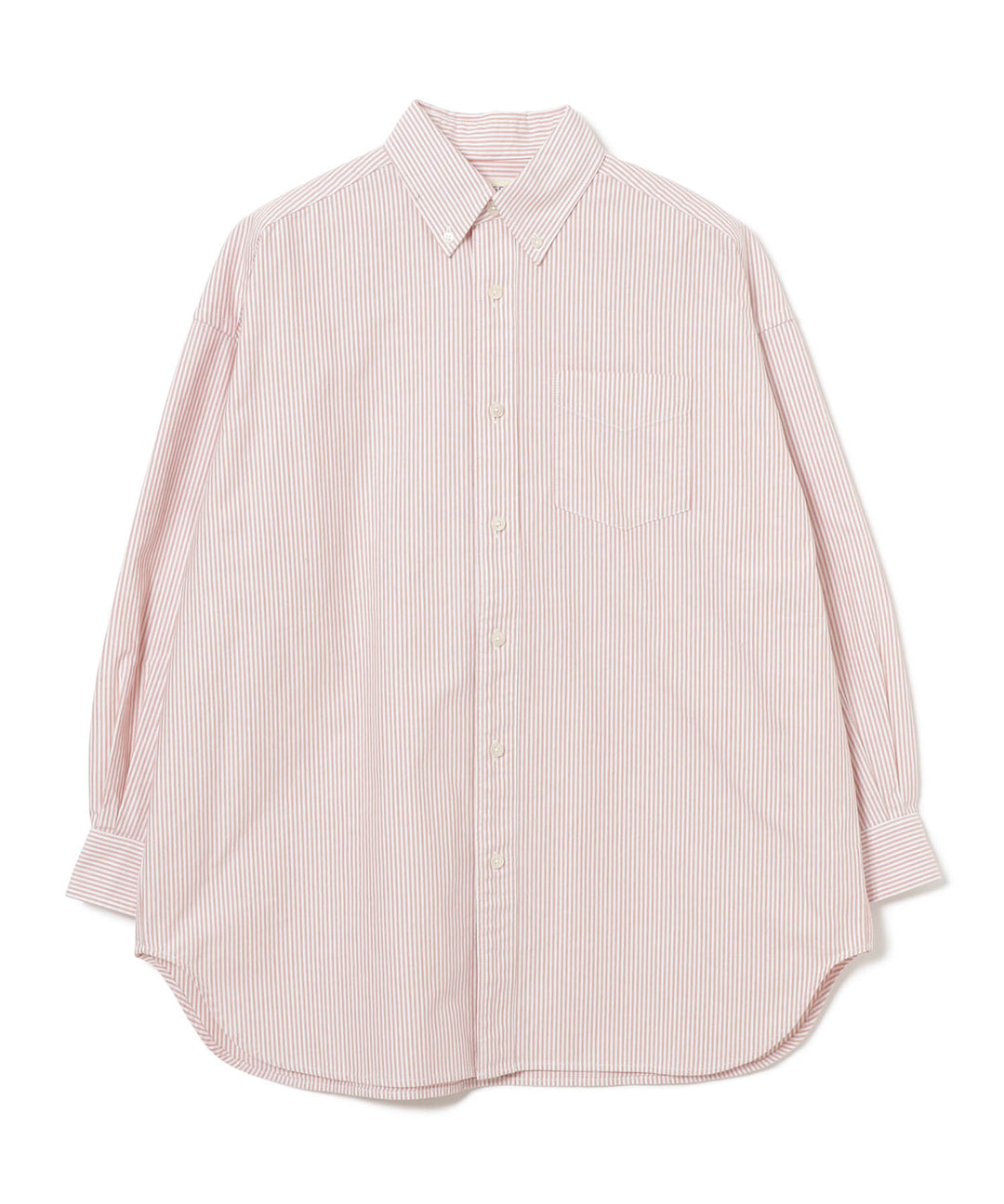 Beams Boy Big BD Shirt - Orange Stripe