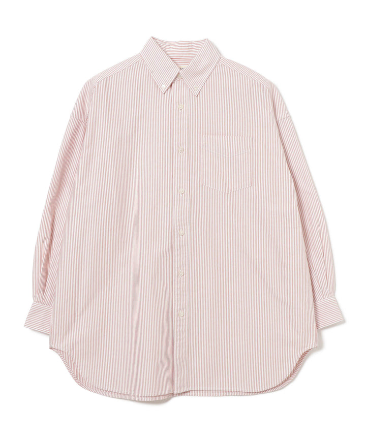 Beams Boy Big BD Shirt - Orange Stripe
