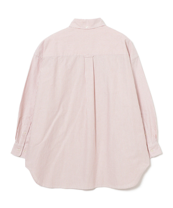 Beams Boy Big BD Shirt - Orange Stripe