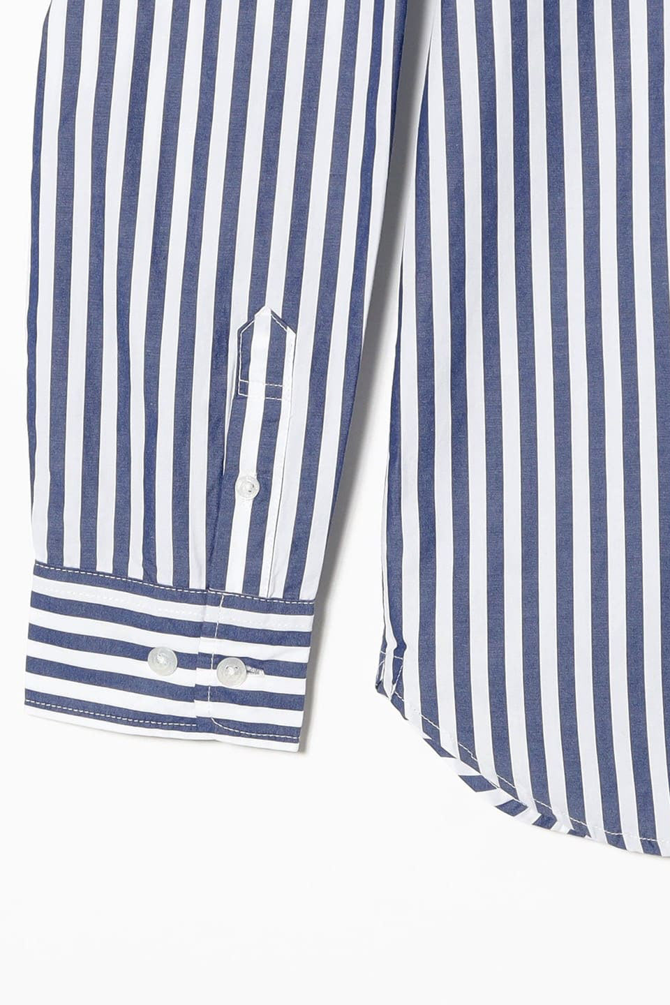 London Stripe Button Down Shirt - Navy