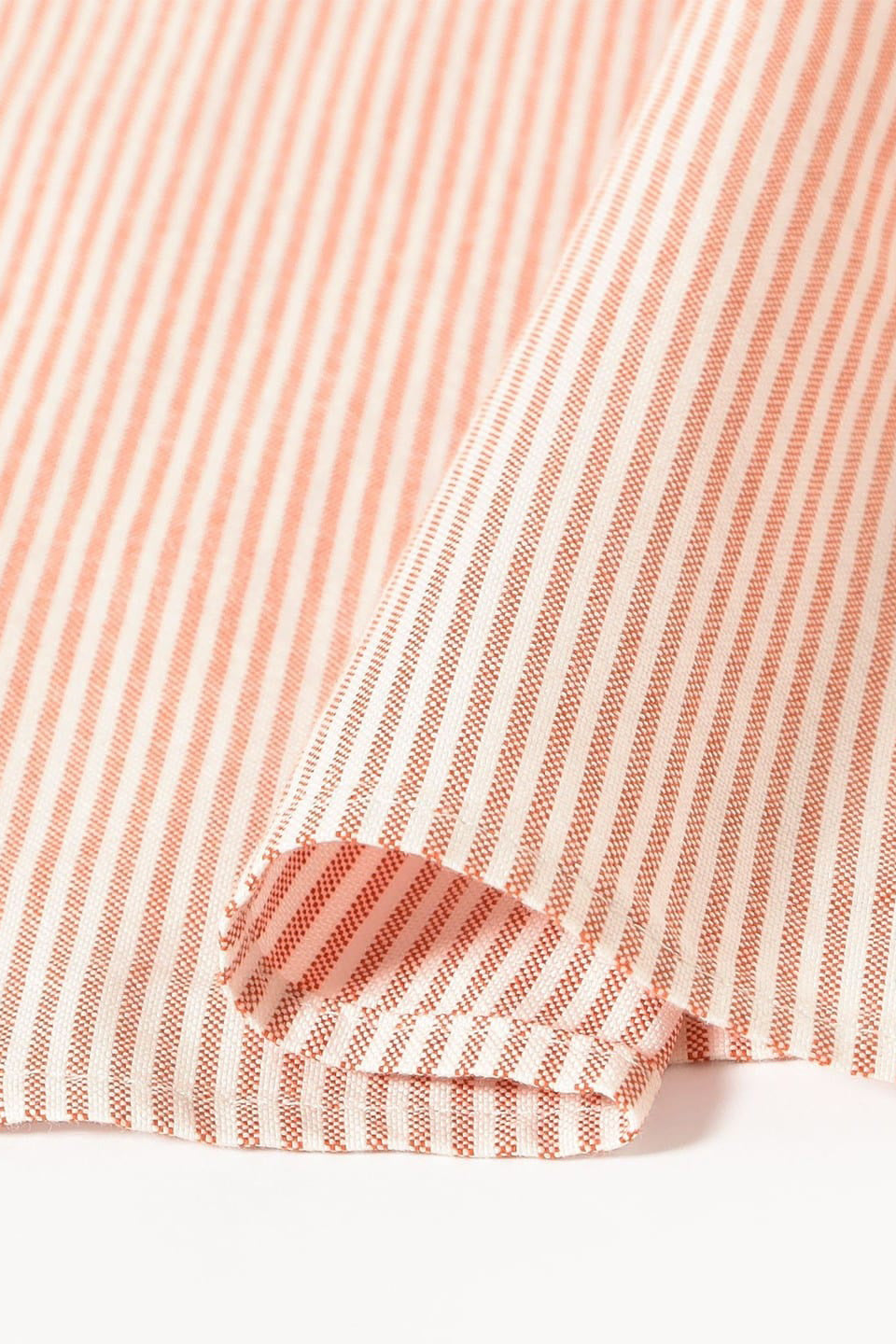 Beams Boy Big BD Shirt - Orange Stripe