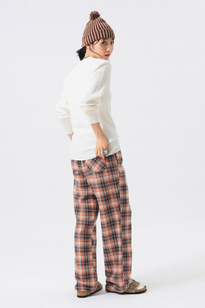 Cotton Thermal Crew Neck - White