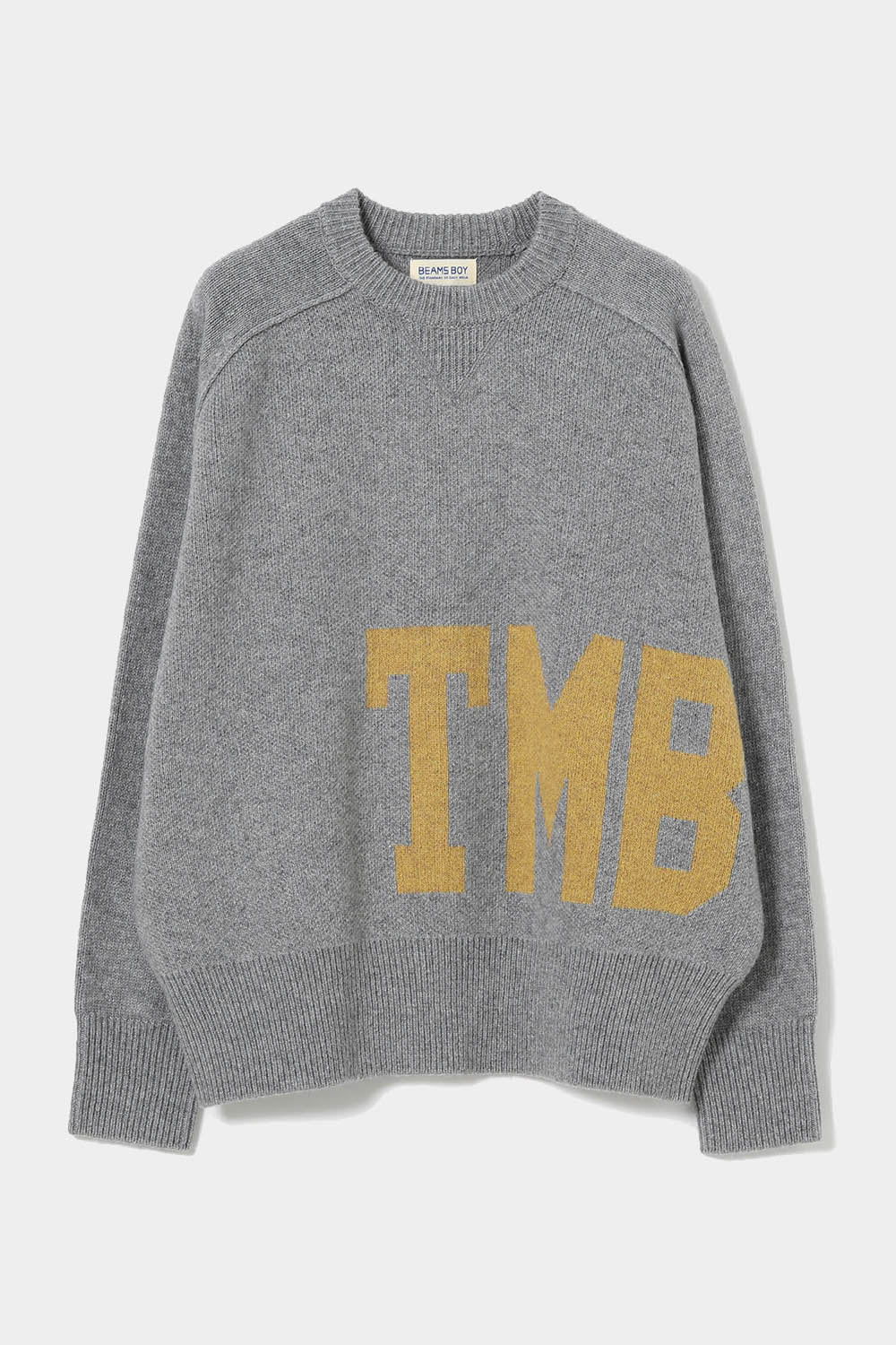 Big Logo Crewneck Sweater - Grey