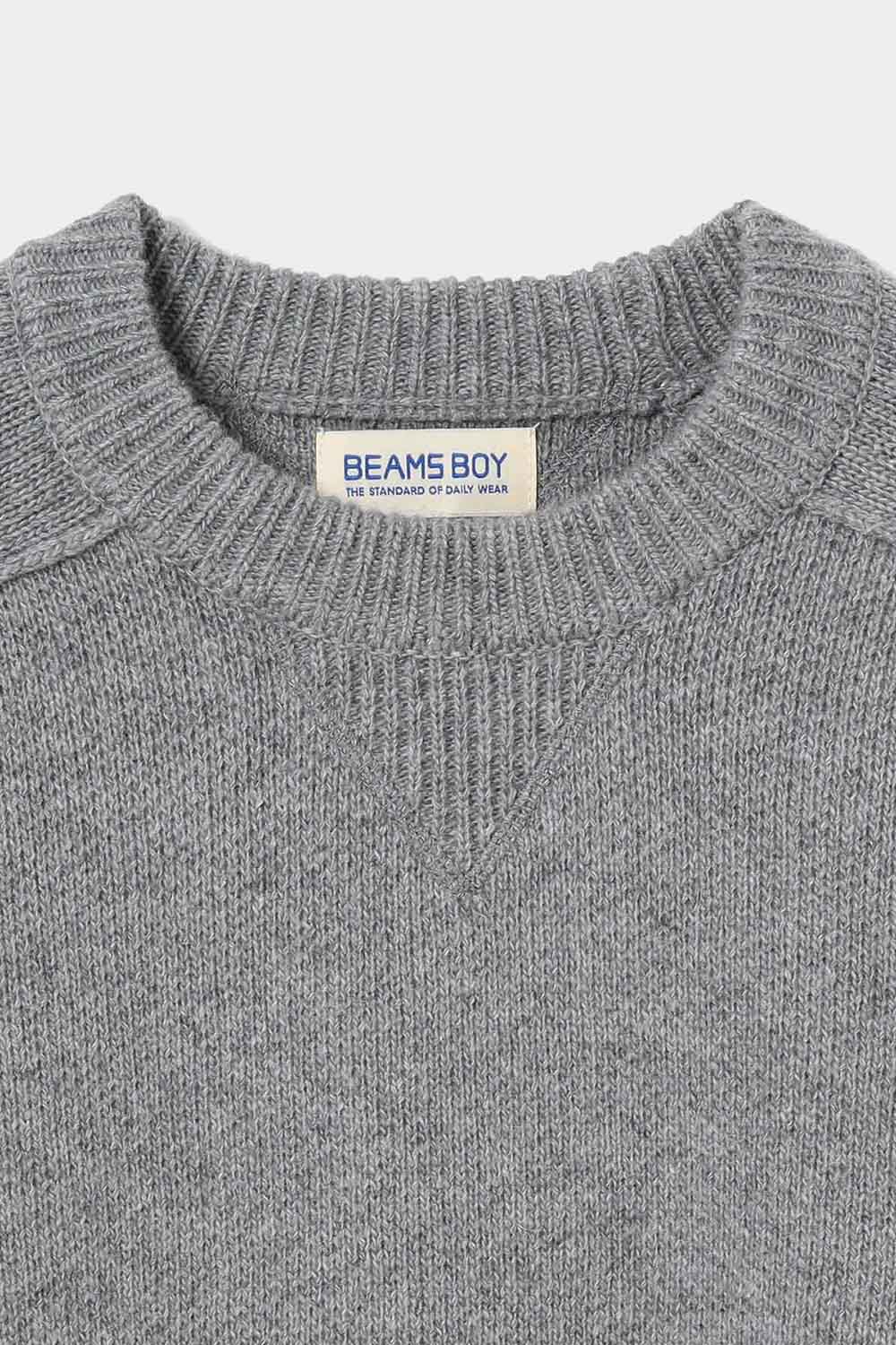 Big Logo Crewneck Sweater - Grey