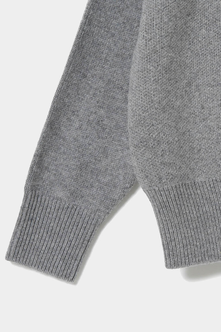 Big Logo Crewneck Sweater - Grey