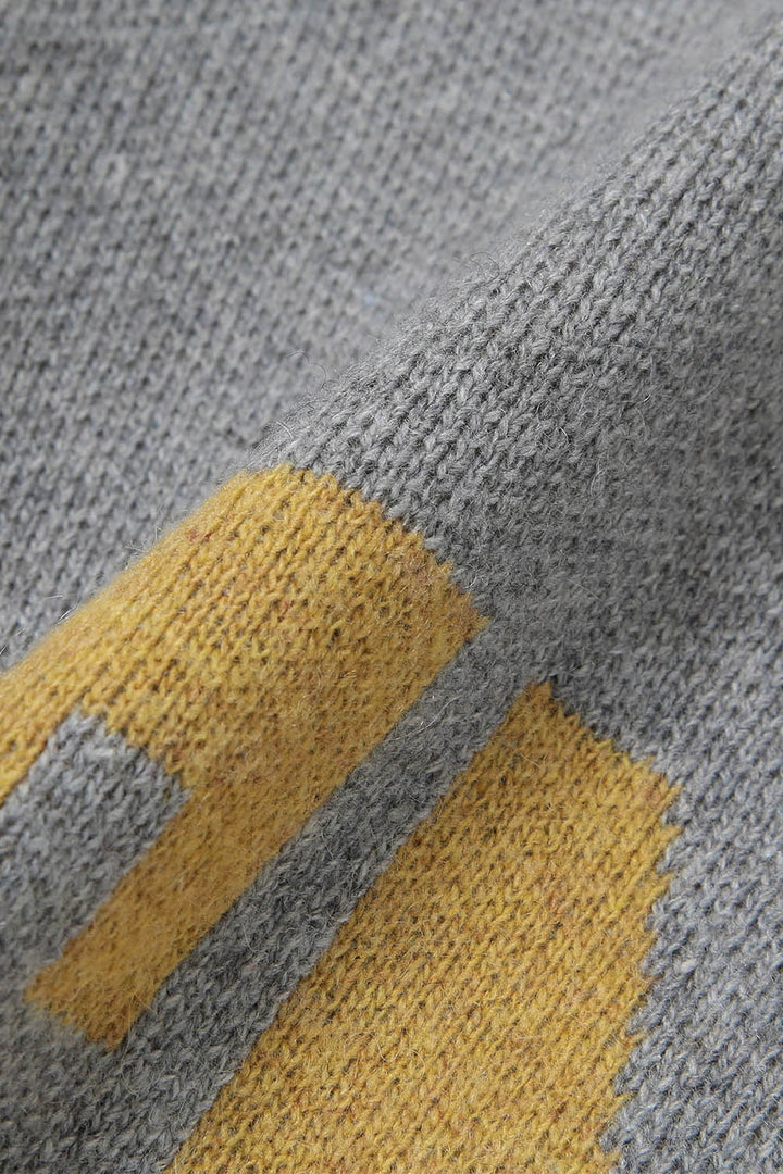 Big Logo Crewneck Sweater - Grey