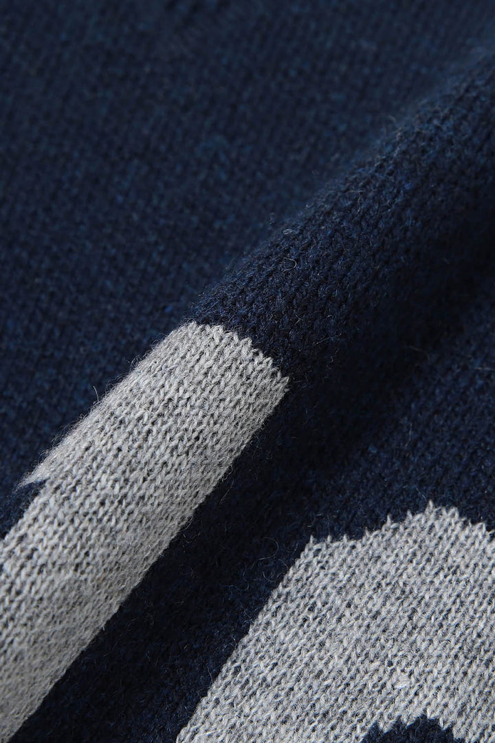 Big Logo Crewneck Sweater - Navy