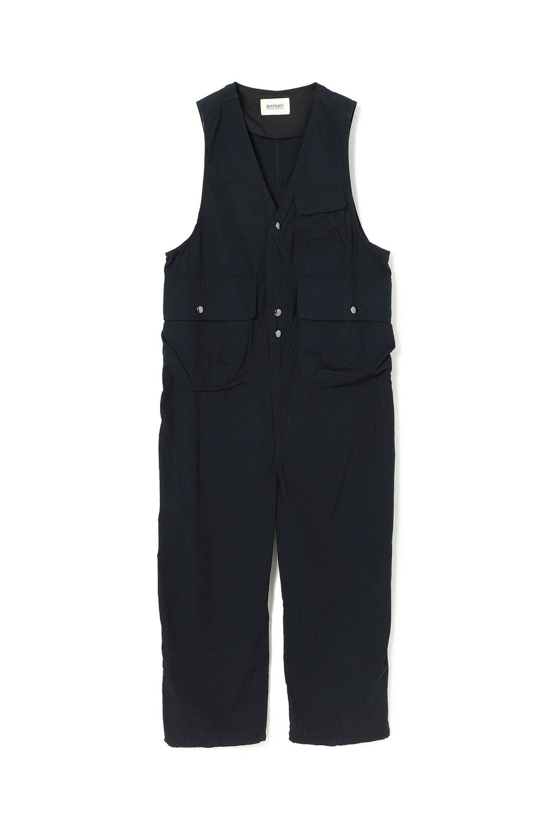 Weather Cloth Hunting Vest Jumpsuit - Navy