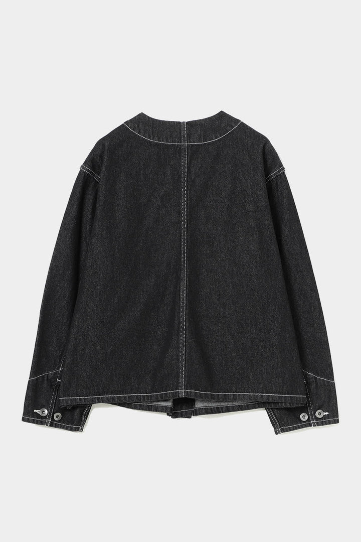 Denim Engineer Jacket - Black