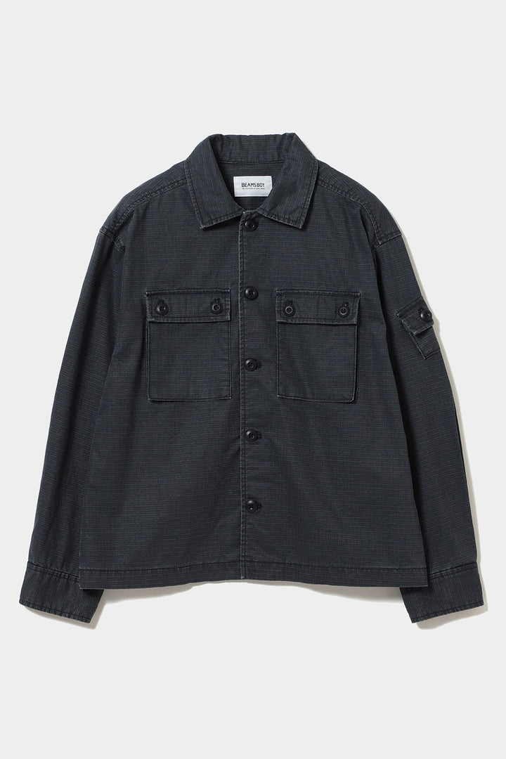 Ripstop Military Jacket - Navy - Frontiers Woman