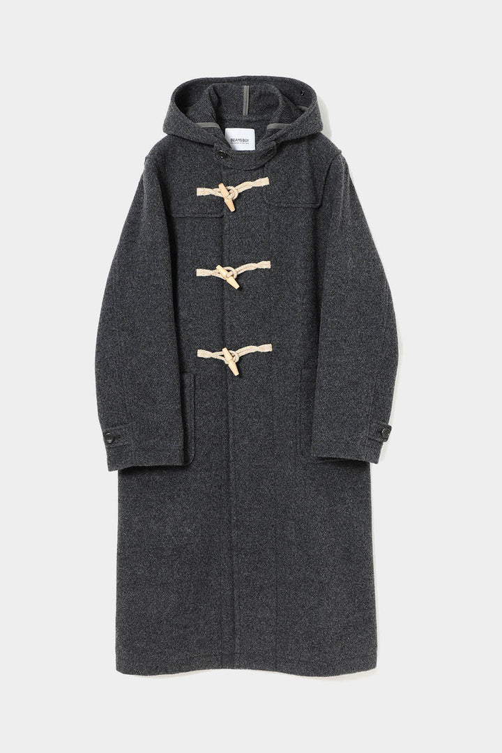 Mosser Long Duffle Coat - Grey