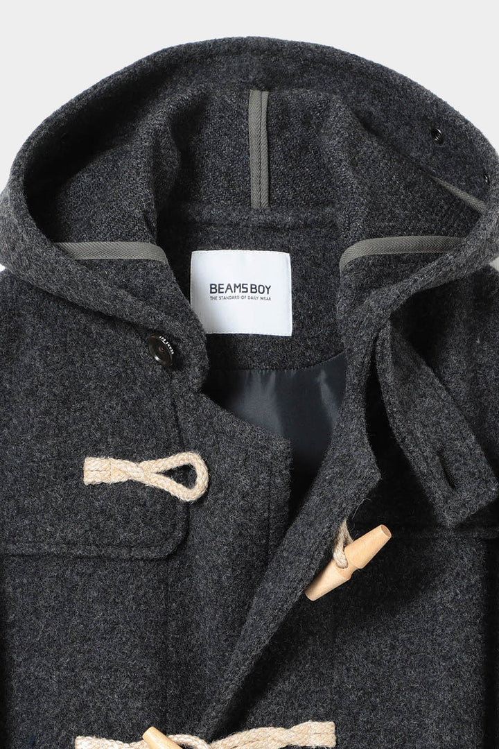 Mosser Long Duffle Coat - Grey