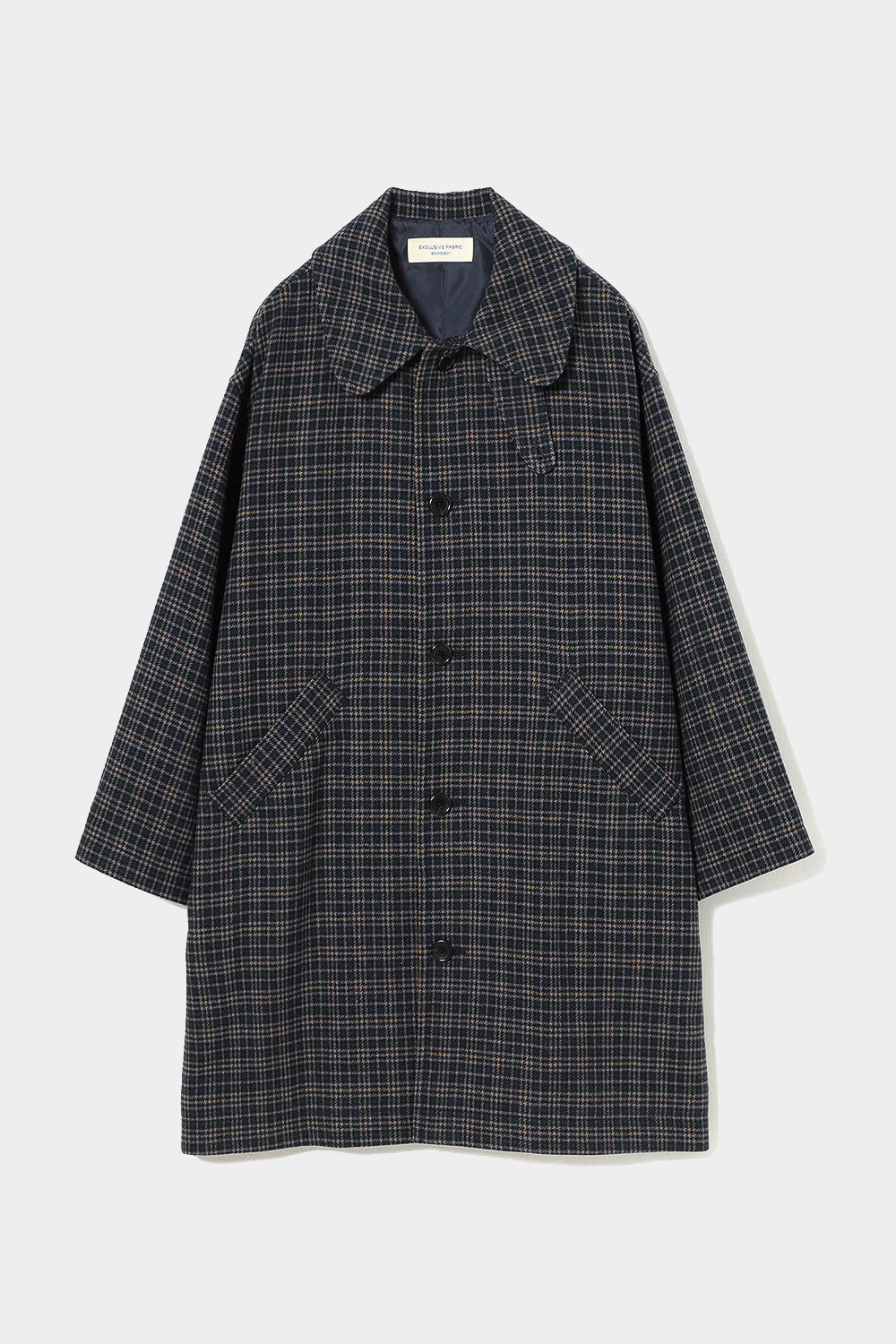 Gunclub Check Coat - Navy