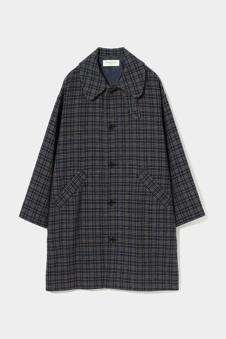 Gunclub Check Coat - Navy