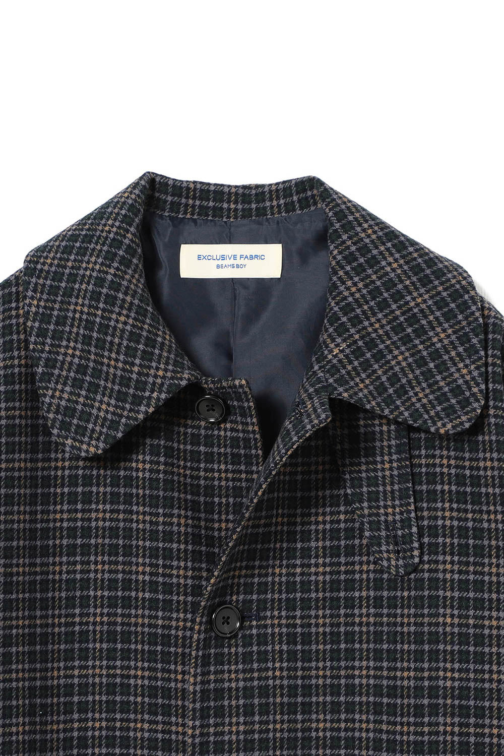 Gunclub Check Coat - Navy