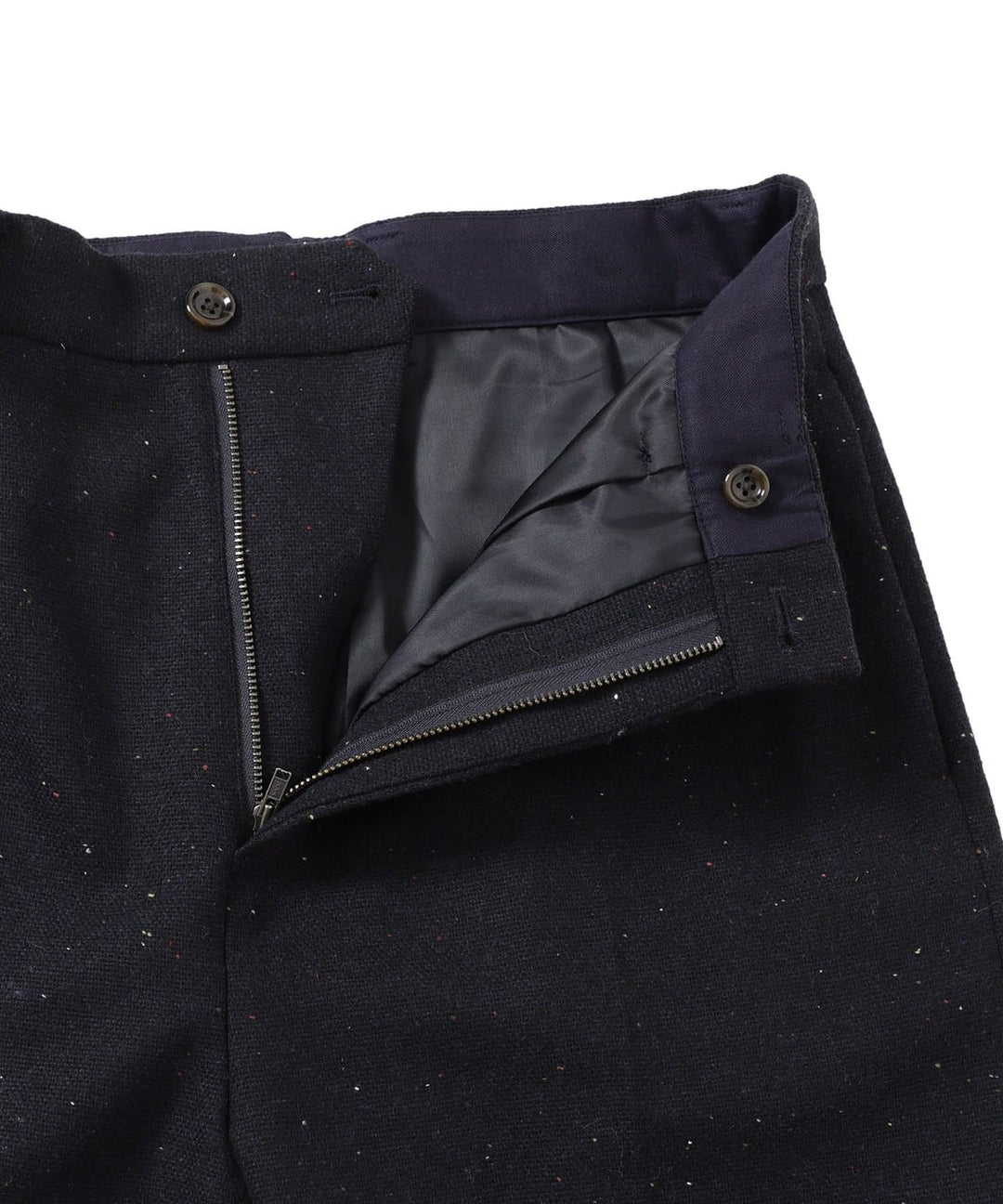 Tweed Pants - Navy