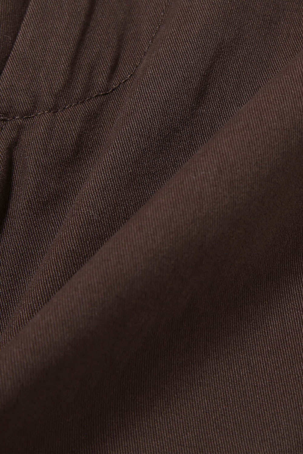 Wide Chino Pants - Brown
