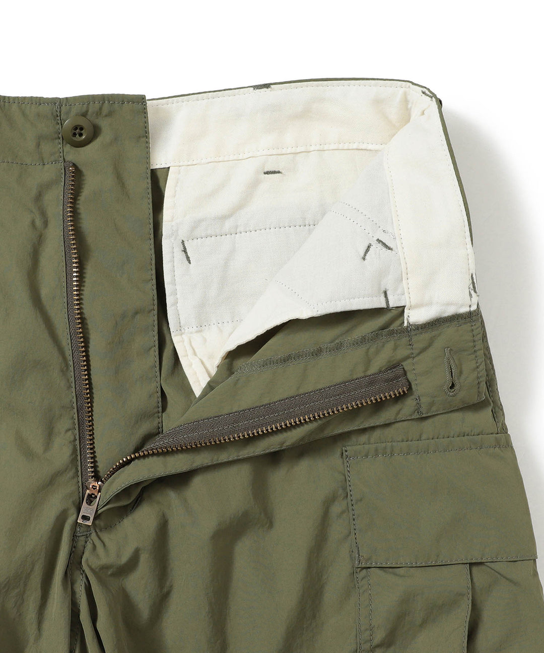 Nylon Polyester Military Trousers - Olive - Frontiers Woman