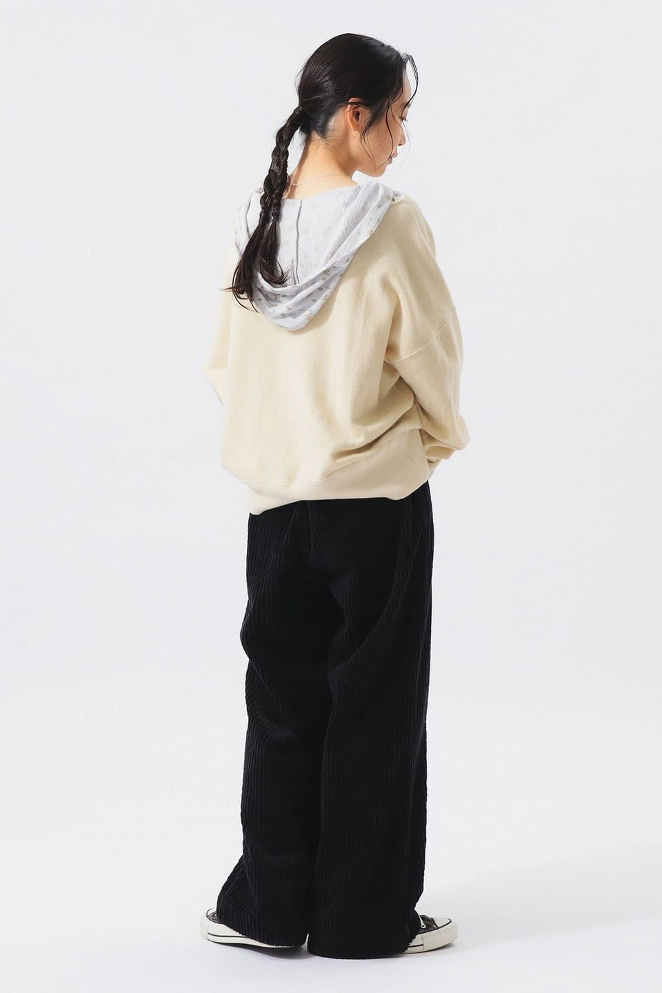 Corduroy Trousers - Black