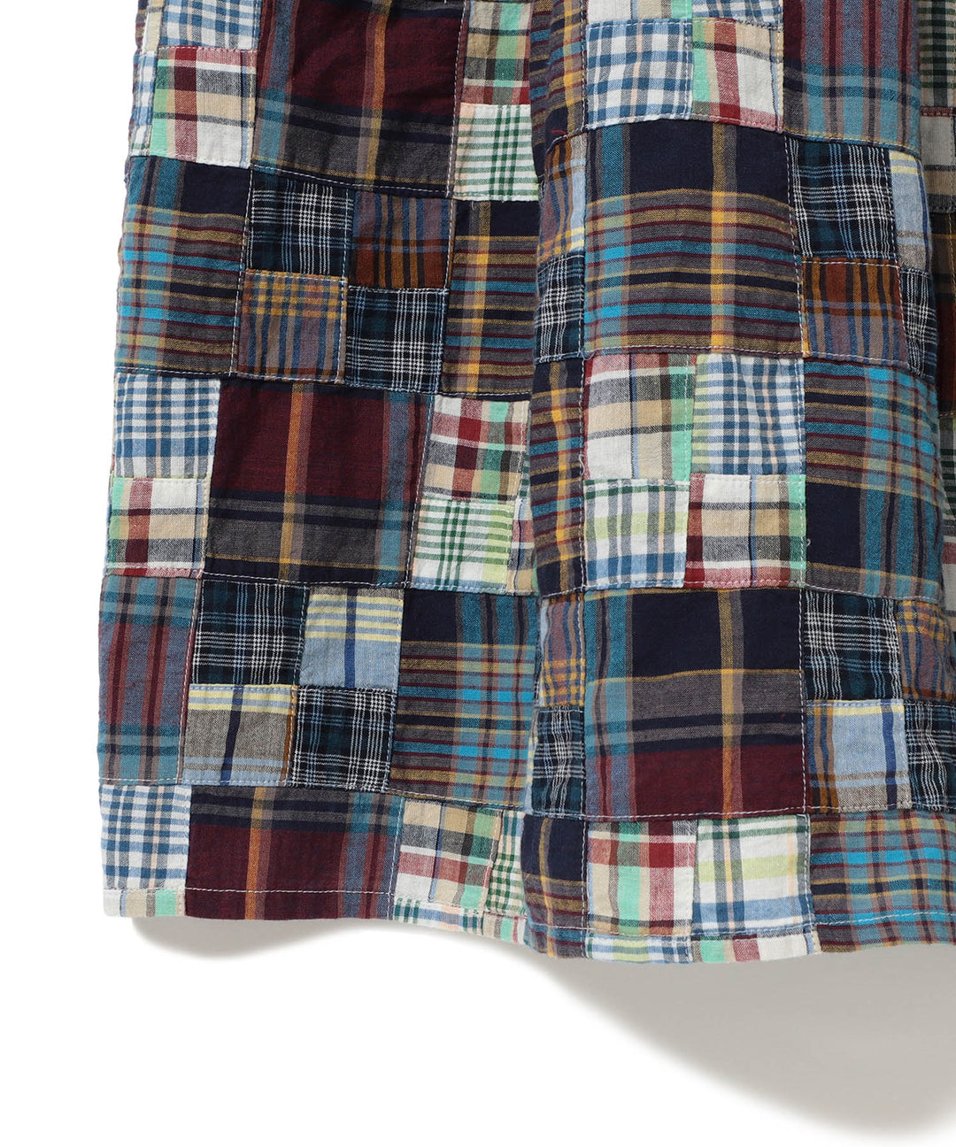 Patchwork Dress - Blue Multi - Frontiers Woman