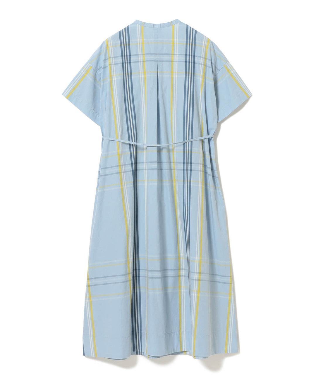 Big Tartan Dress - Light Blue - Frontiers Woman
