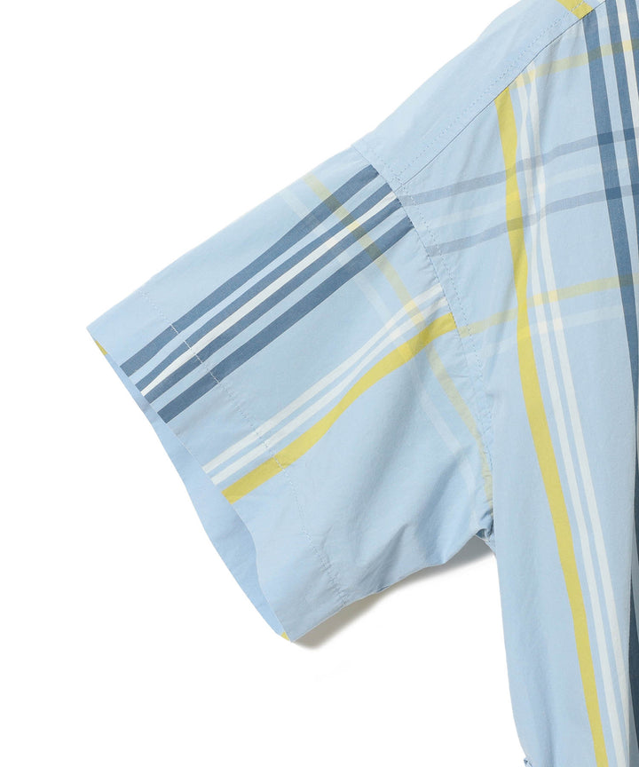 Big Tartan Dress - Light Blue - Frontiers Woman