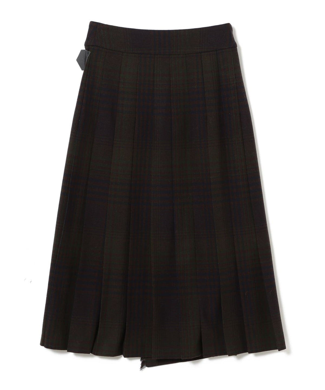 Check Kilt Skirt - Navy