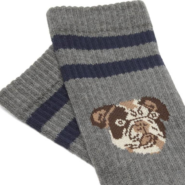 Dog socks - Grey Stripe