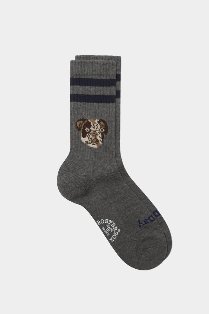 Dog socks - Grey Stripe