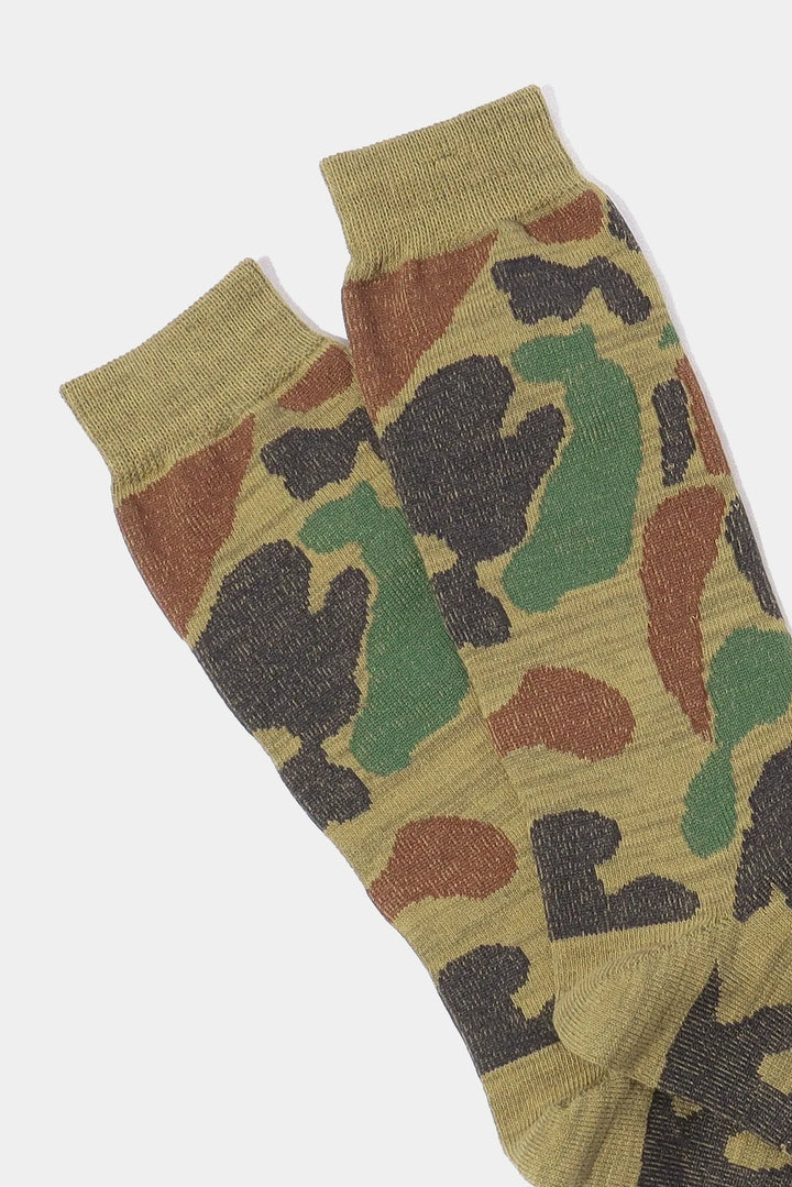 Camo Crew Socks - Army
