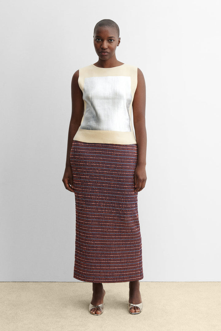 Native Skirt - Multi Check - Frontiers Woman