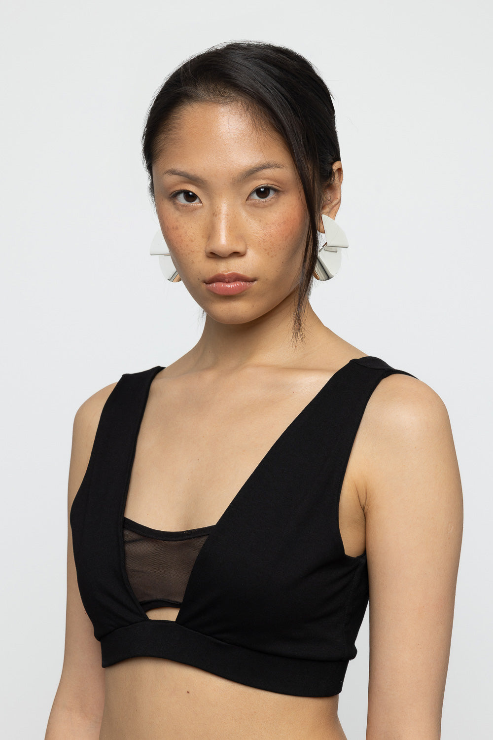 Volume Organza Bow Top & Bralette - Cork - Frontiers Woman