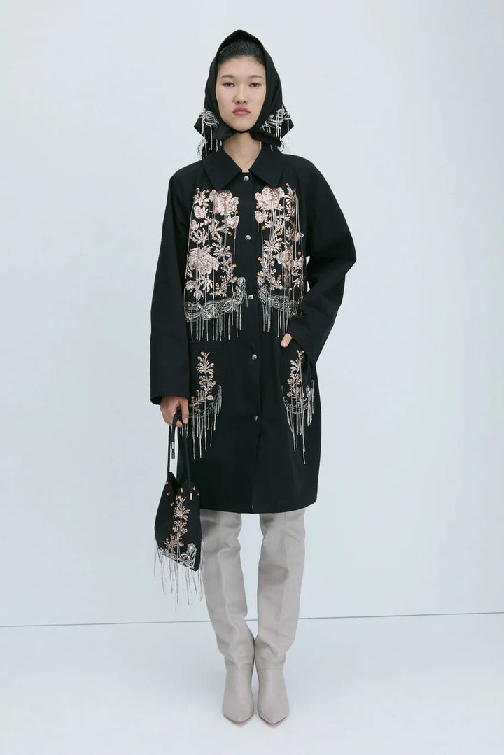 Myco Coat - Rhinestone Canvas