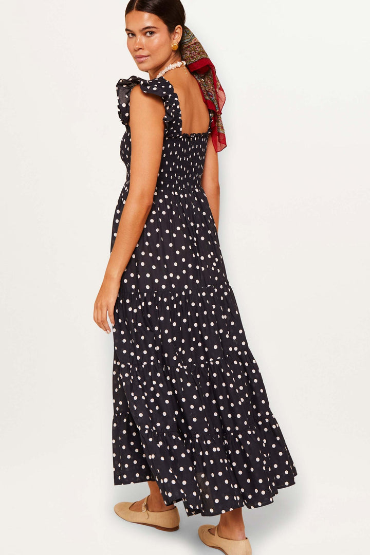 Kendall Cotton Midi Dress - Bohemia Spot - Frontiers Woman