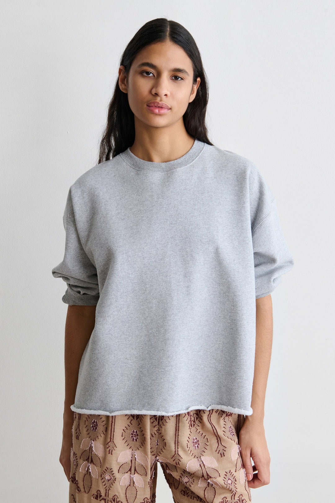 Fond Sweatshirt - Melange Grey